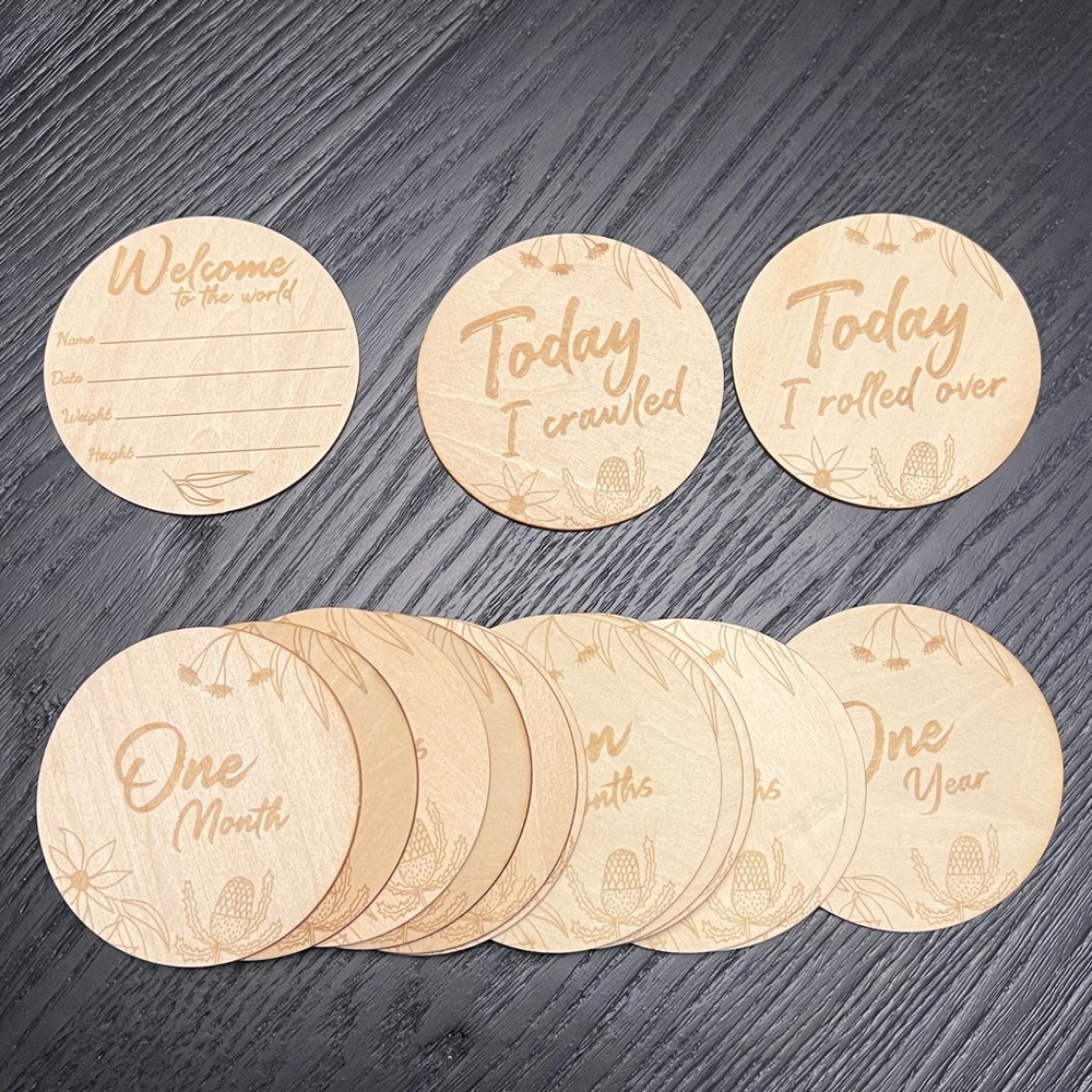 Baby Milestone Discs